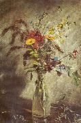 John Constable Flowers in a glass vase, study Spain oil painting artist